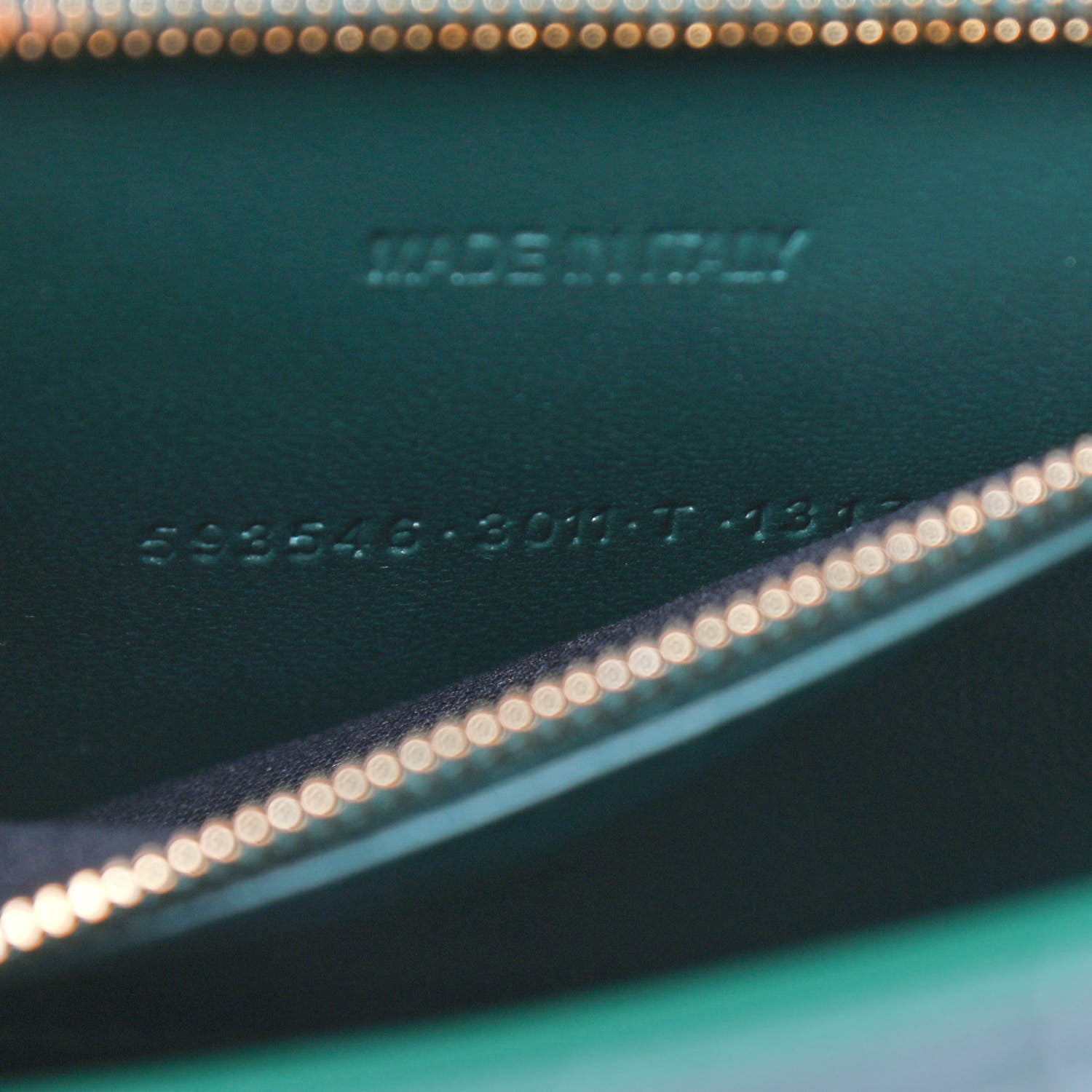 Balenciaga Shiny Calfskin Crocodile Embossed Small Hourglass Top Handle Bag Forest Green 8 of 8
