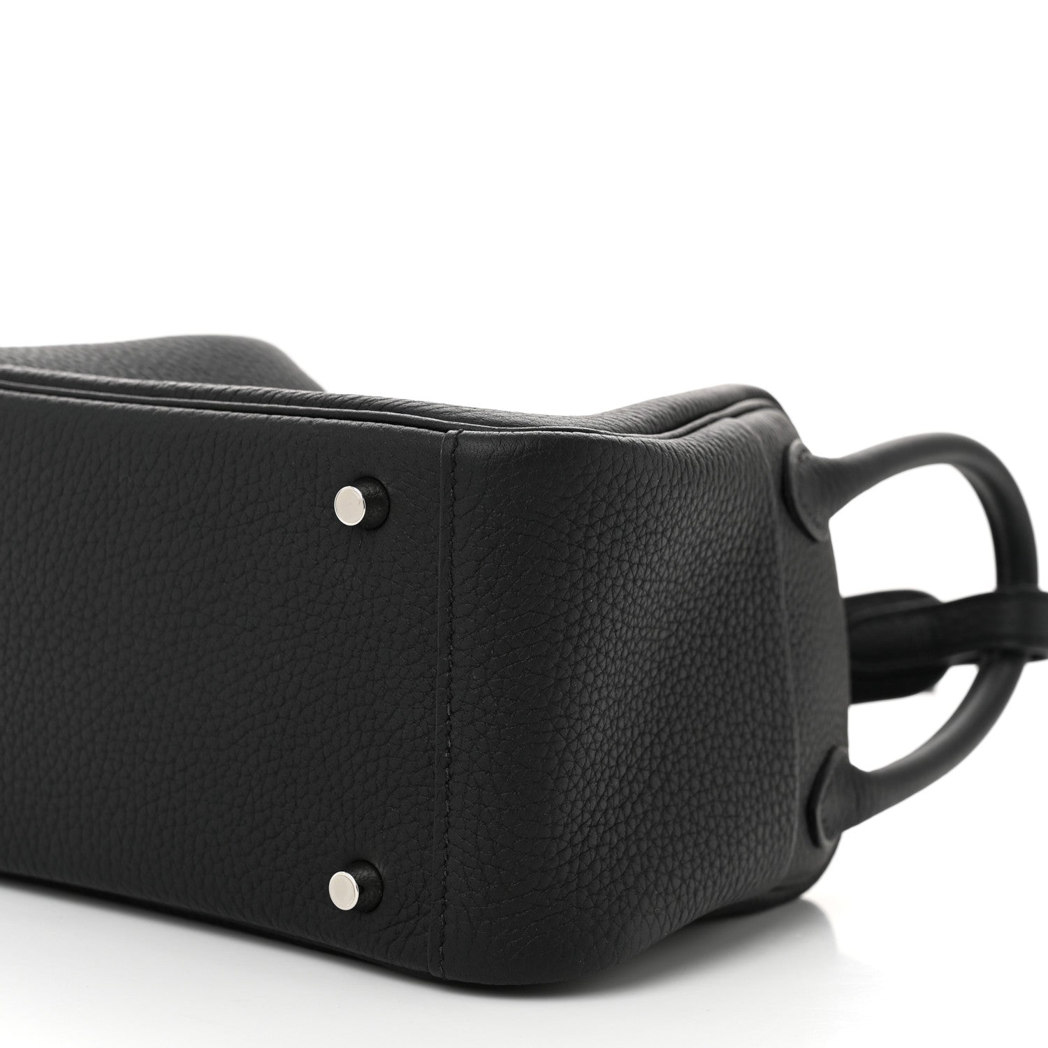 Hermes Taurillon Clemence Mini Lindy 20 Black 10 of 10