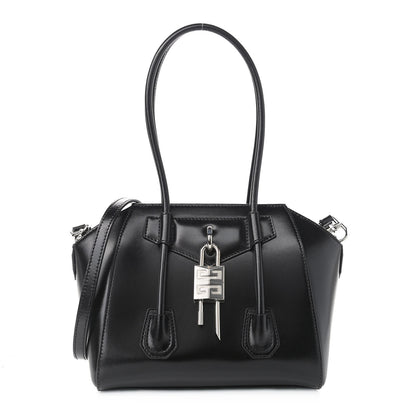 Givenchy Box Calfskin Mini Lock Antigona Black 1 of 9