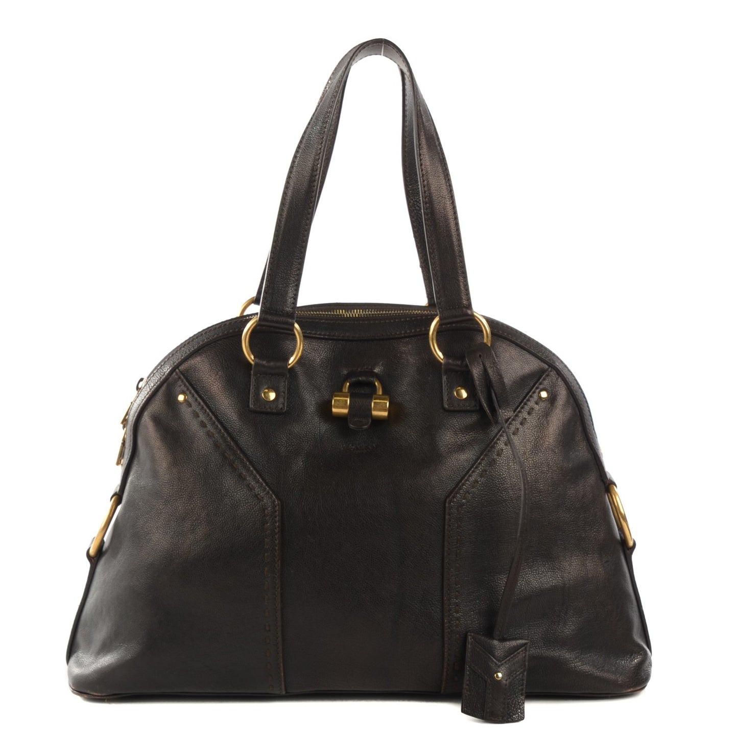 Calfskin Large Muse Chocolate