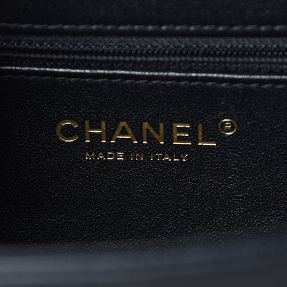 Chanel Caviar Quilted Medium Business Affinity Flap Black 7 of 10
