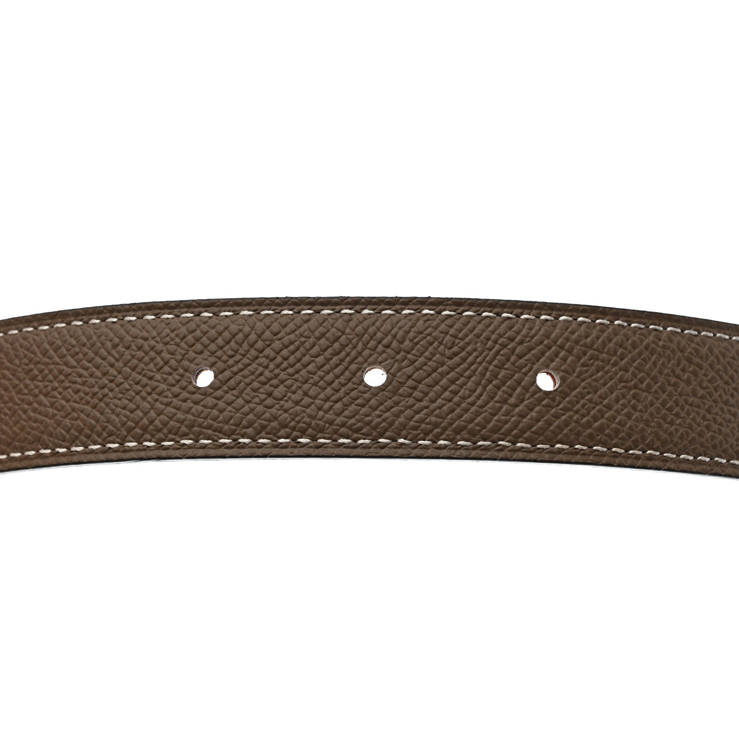 Hermes Swift Epsom 24mm Mini Constance H Belt 75 30 Gold Etoupe 5 of 8