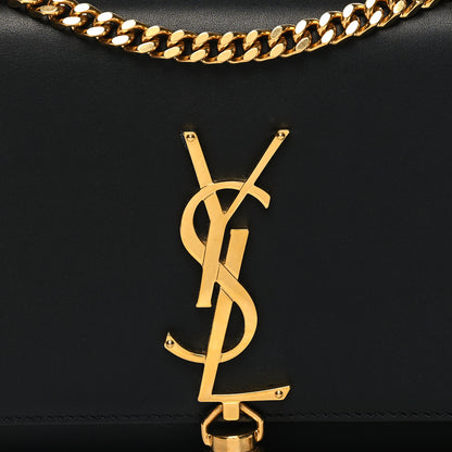 Saint Laurent Calfskin Small Classic Monogram Kate Tassel Satchel Black 7 of 10