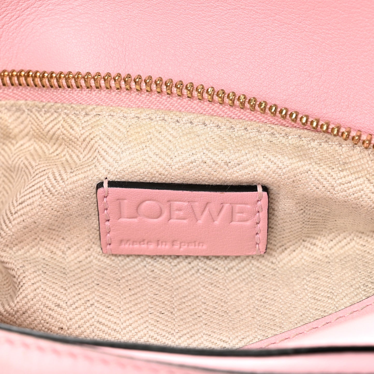 Calfskin Small Puzzle Bag Soft Pink