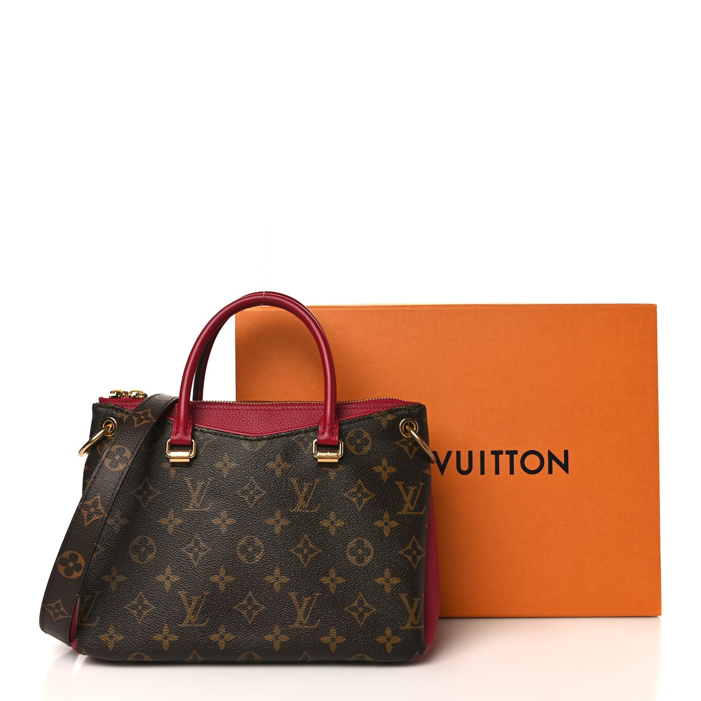 Monogram Pallas Full BB Lie De Vin