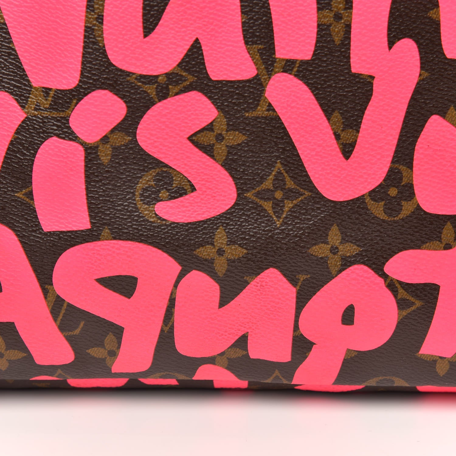 Louis Vuitton Monogram Graffiti Neverfull GM Fuchsia 13 of 15