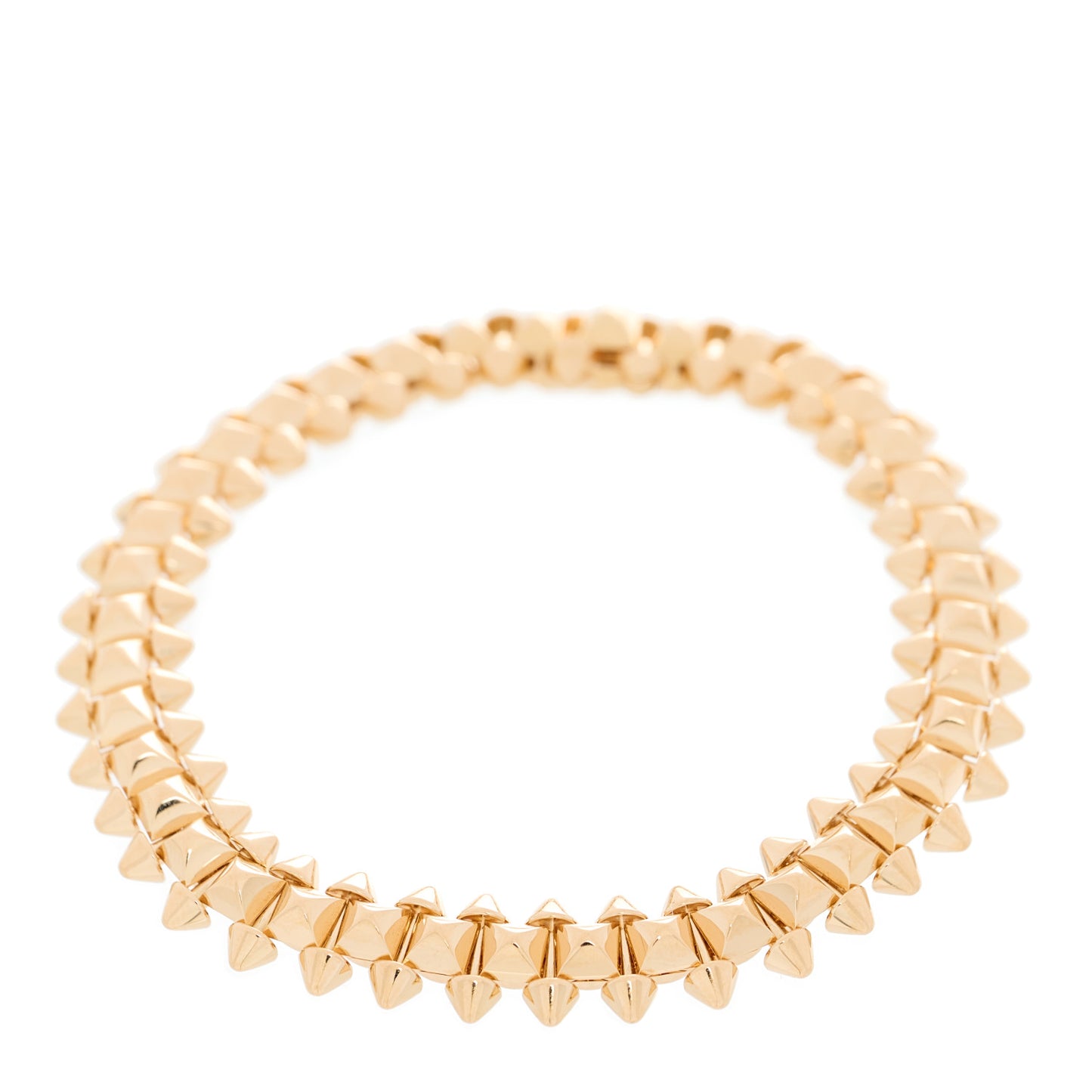 18K Pink Gold MM Clash De Cartier Flexible Bracelet 18