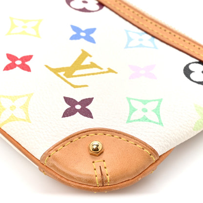Louis Vuitton Monogram Multicolor Pochette Milla MM White 10 of 11