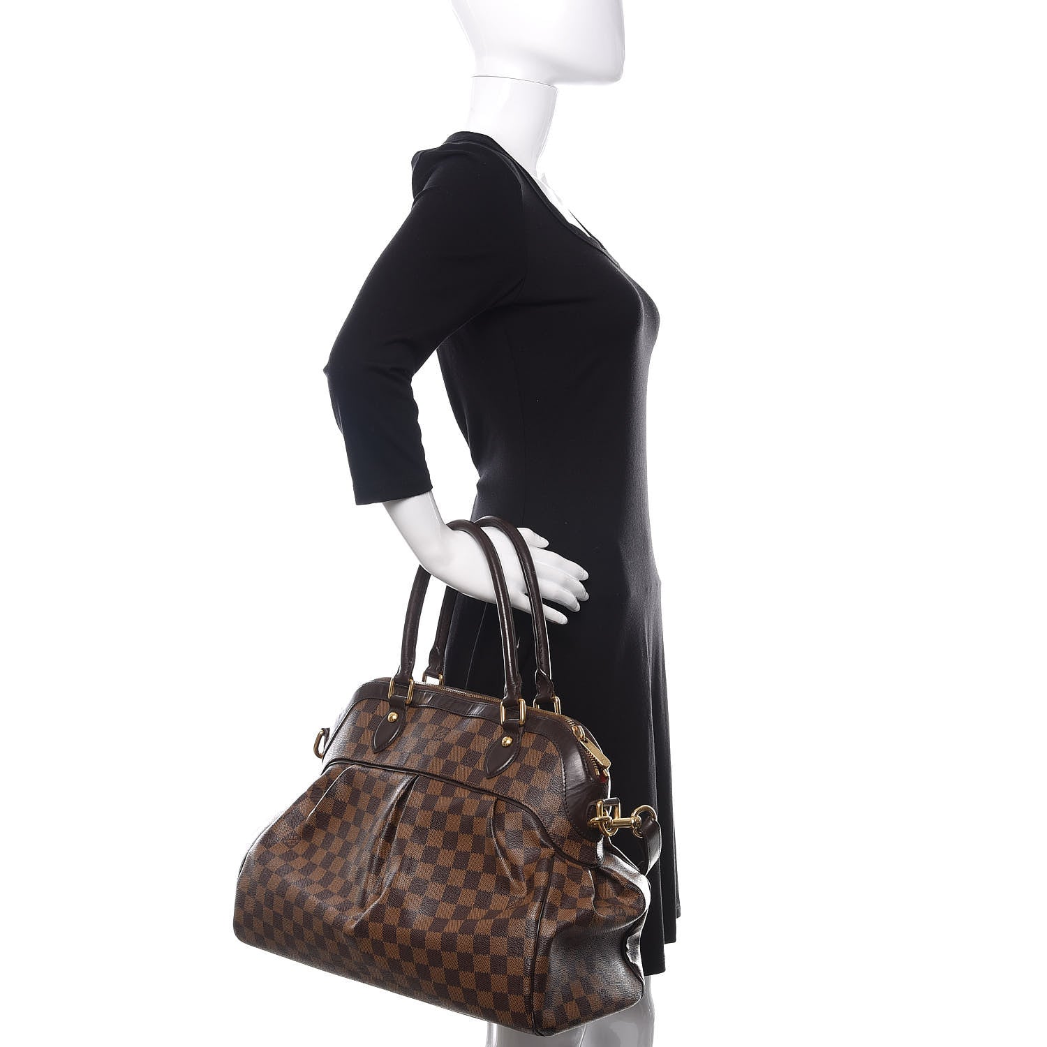 Louis Vuitton Damier Ebene Trevi GM 3 of 12