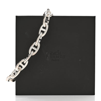 Hermes Sterling Silver GM Chaine d'Ancre Bracelet 7 of 7