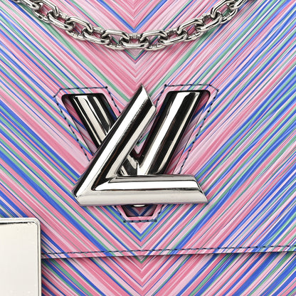 Louis Vuitton Epi Tropical Twist Shoulder Bag MM Blue Rose 8 of 13