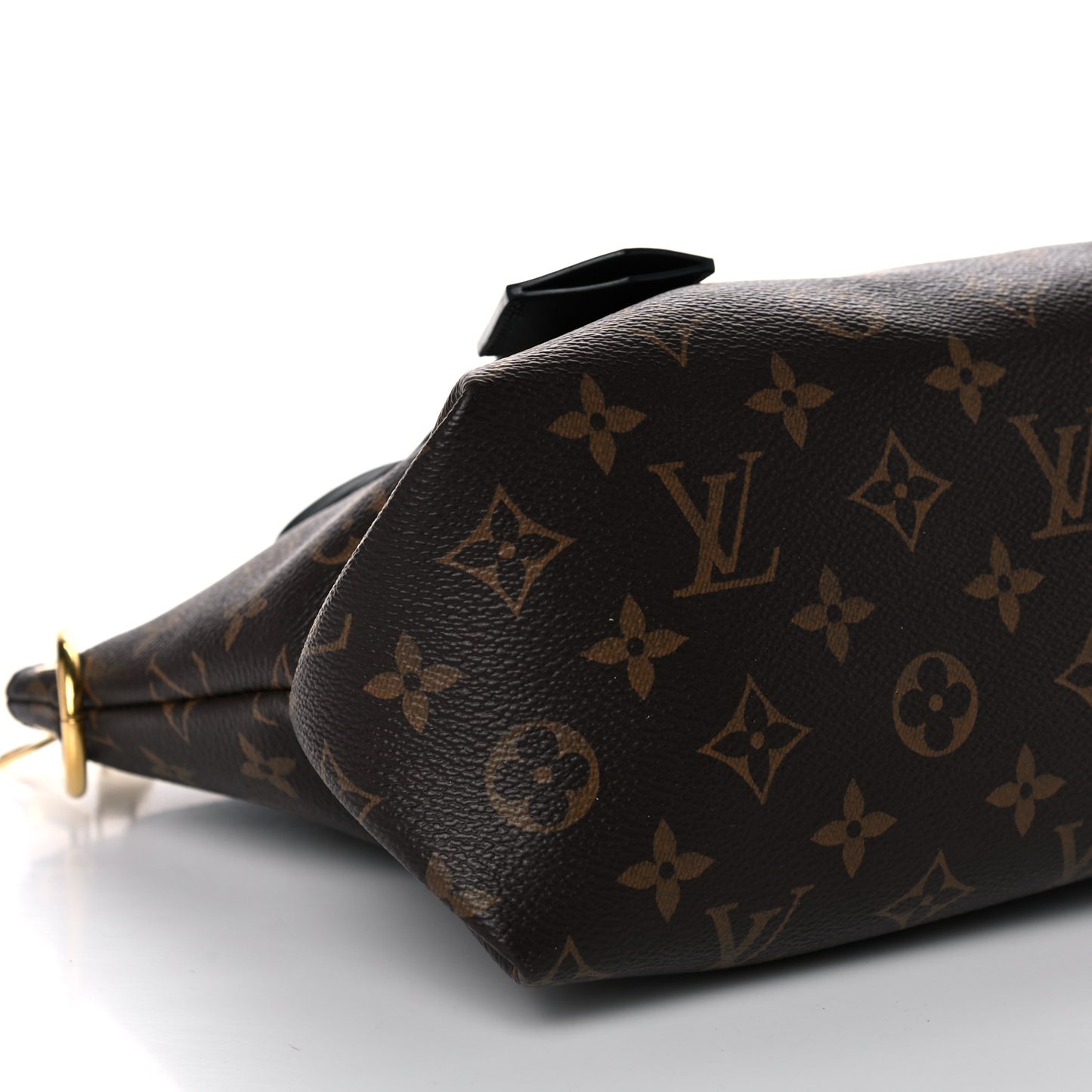Monogram Flower Zipped Tote PM Black
