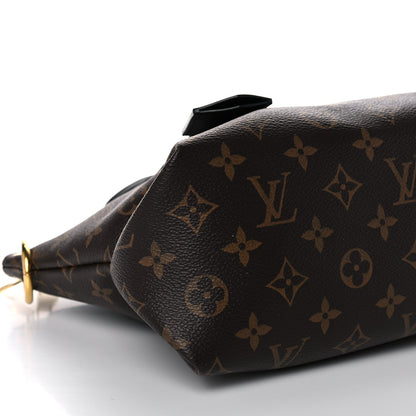 Louis Vuitton Monogram Flower Zipped Tote PM Black 7 of 19