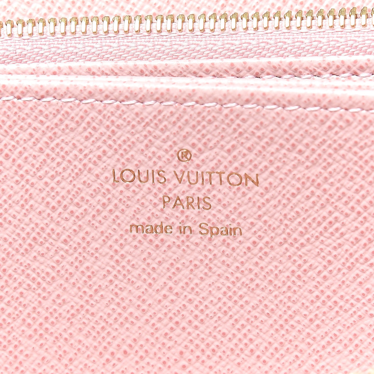 Monogram Zippy Wallet Rose Ballerine