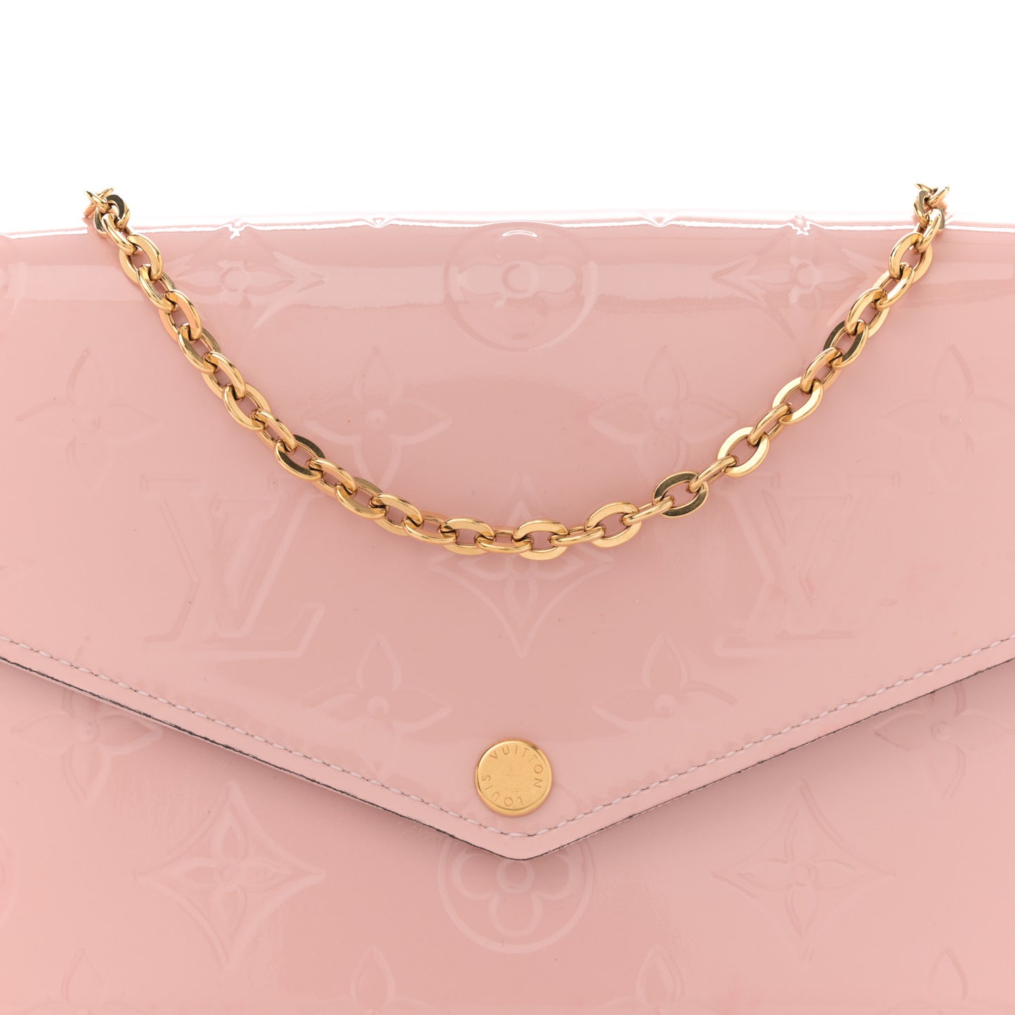 Vernis Felicie Chain Wallet Rose Ballerine