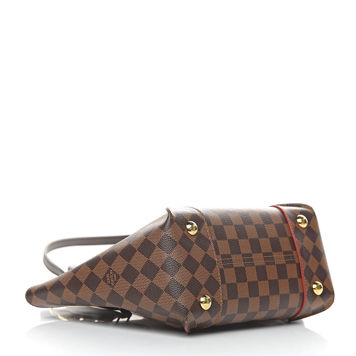 Damier Ebene Caissa Tote PM Cherry