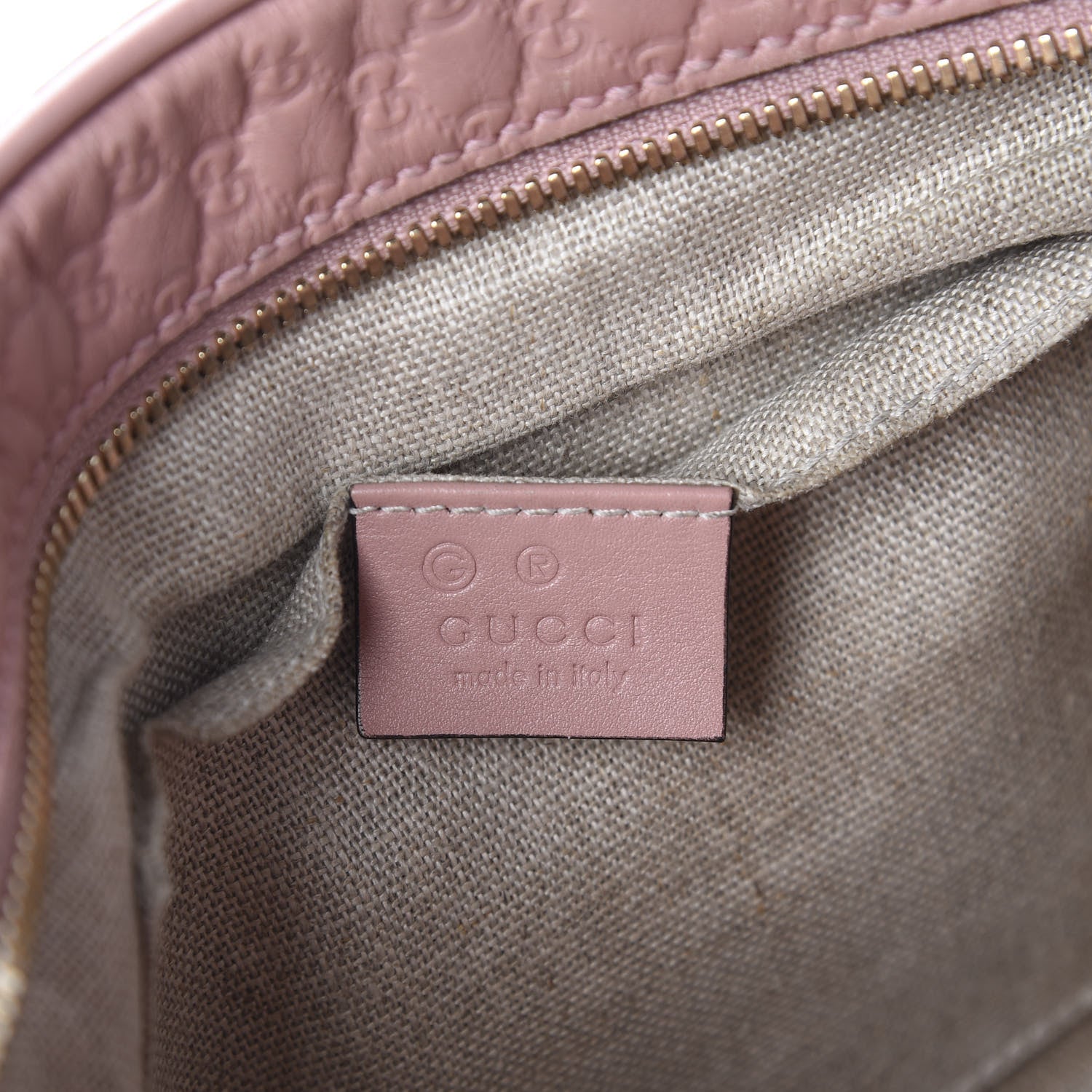 Gucci Soft Microguccissima Mini Bree Messenger Bag Soft Pink 8 of 14