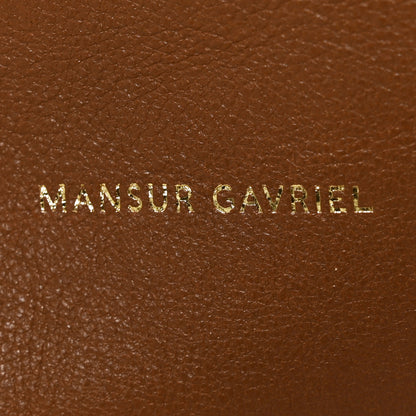 Mansur Gavriel Supple Calfskin Everyday Soft Tote  Brown 6 of 10