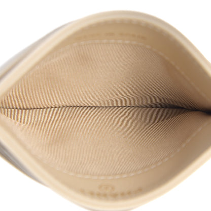 Chanel Goatskin Quilted 19 Card Holder Beige 4 of 7