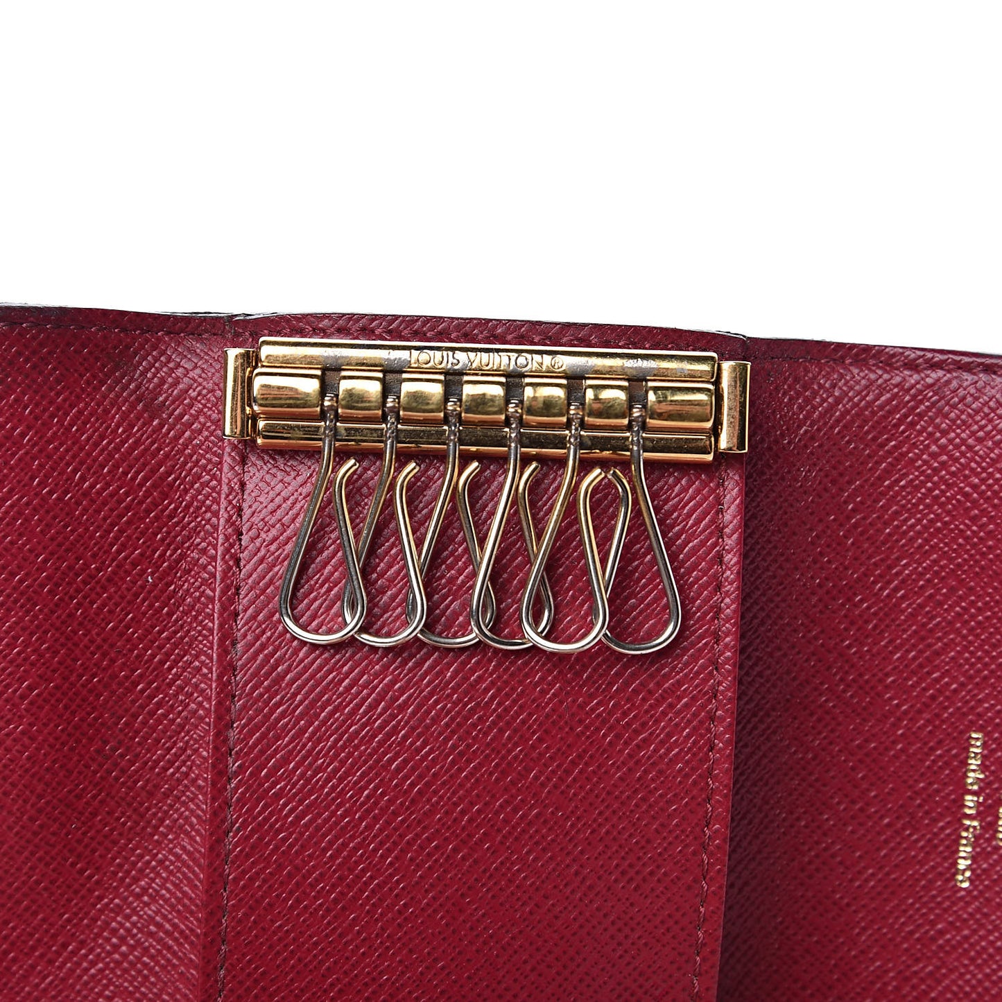 Monogram 6 Key Multicles Holder Fuchsia