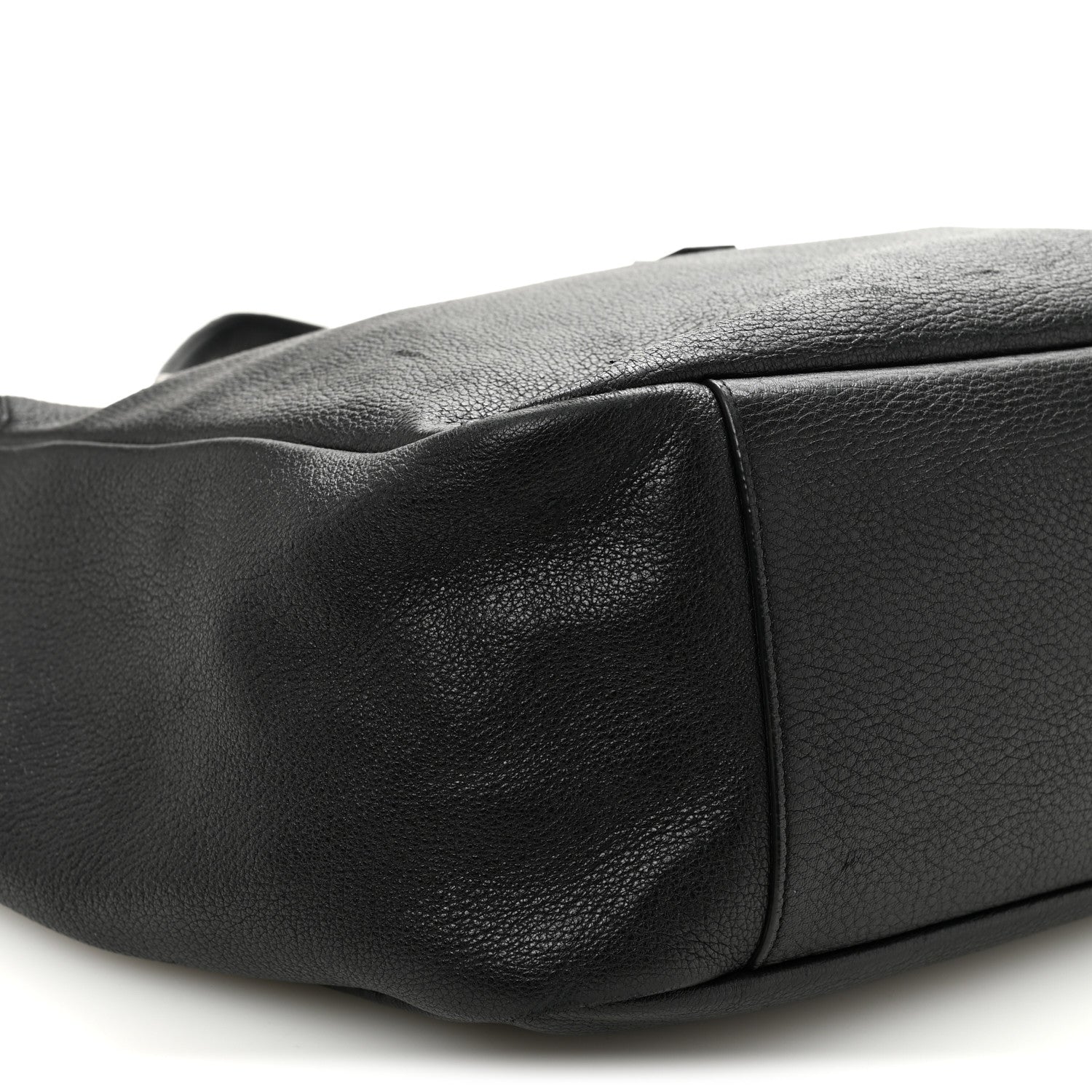 Saint Laurent Grained Deerskin Bea Tote Black 8 of 10