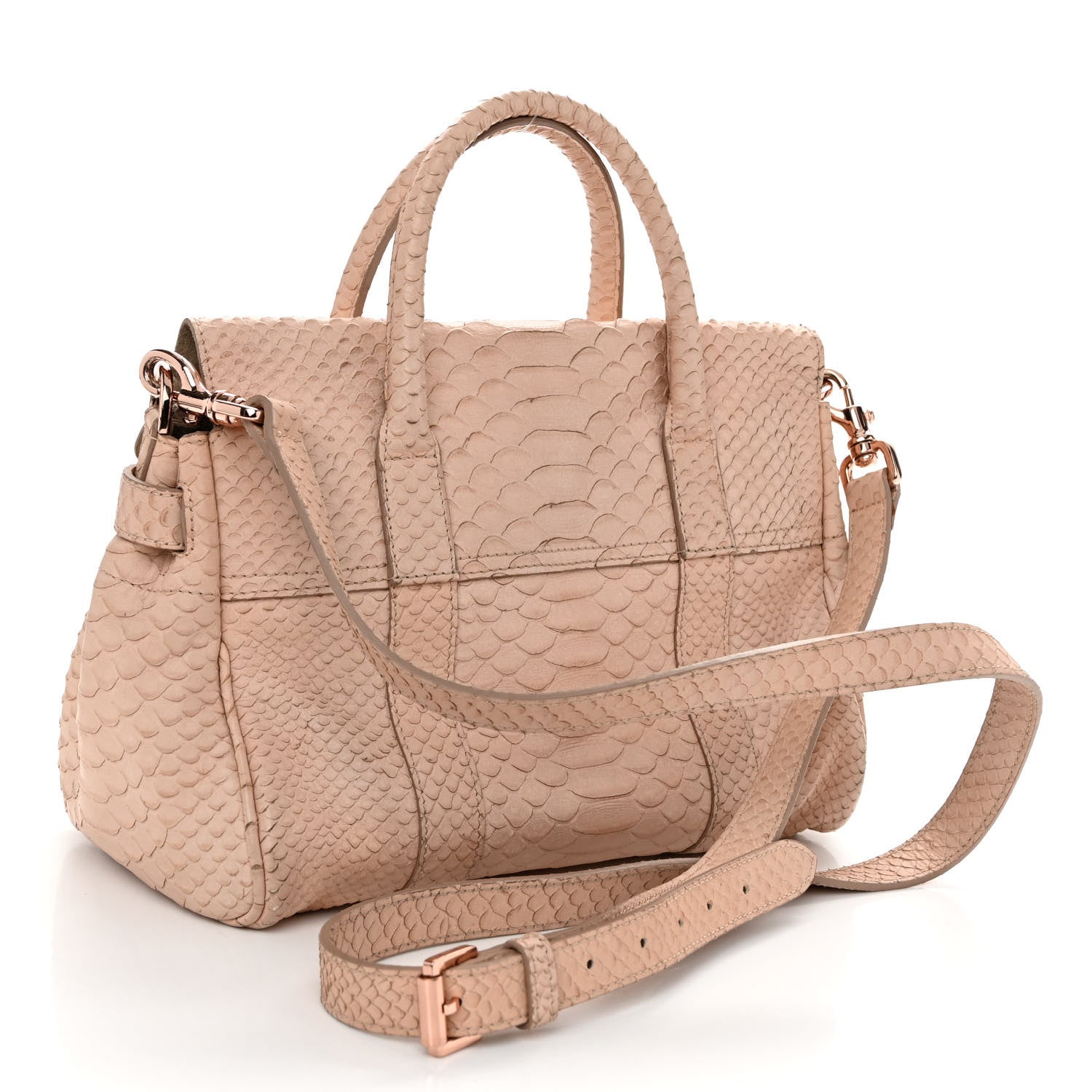 Mulberry Snakeskin Bayswater Pink 3 of 12