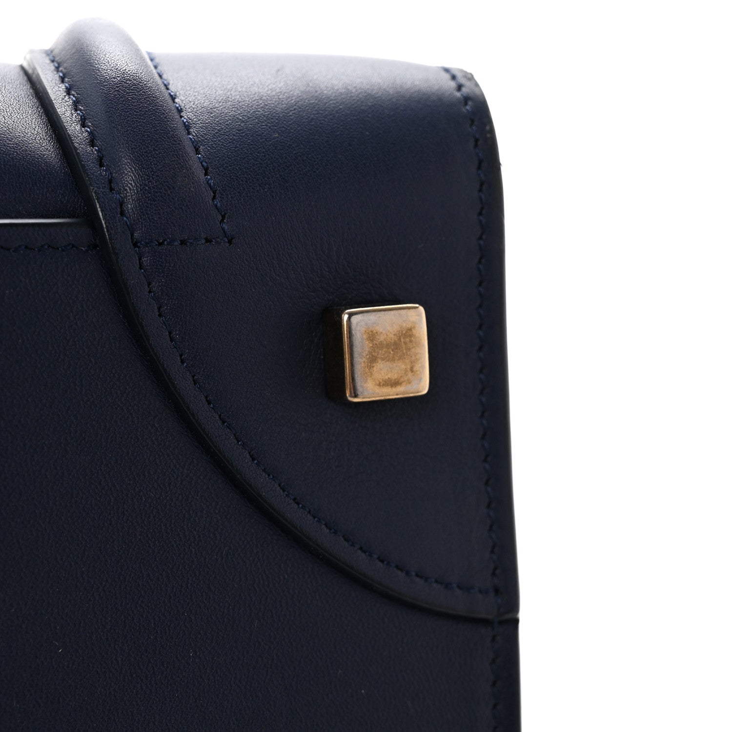 Celine Smooth Calfskin Mini Luggage Ink 12 of 17
