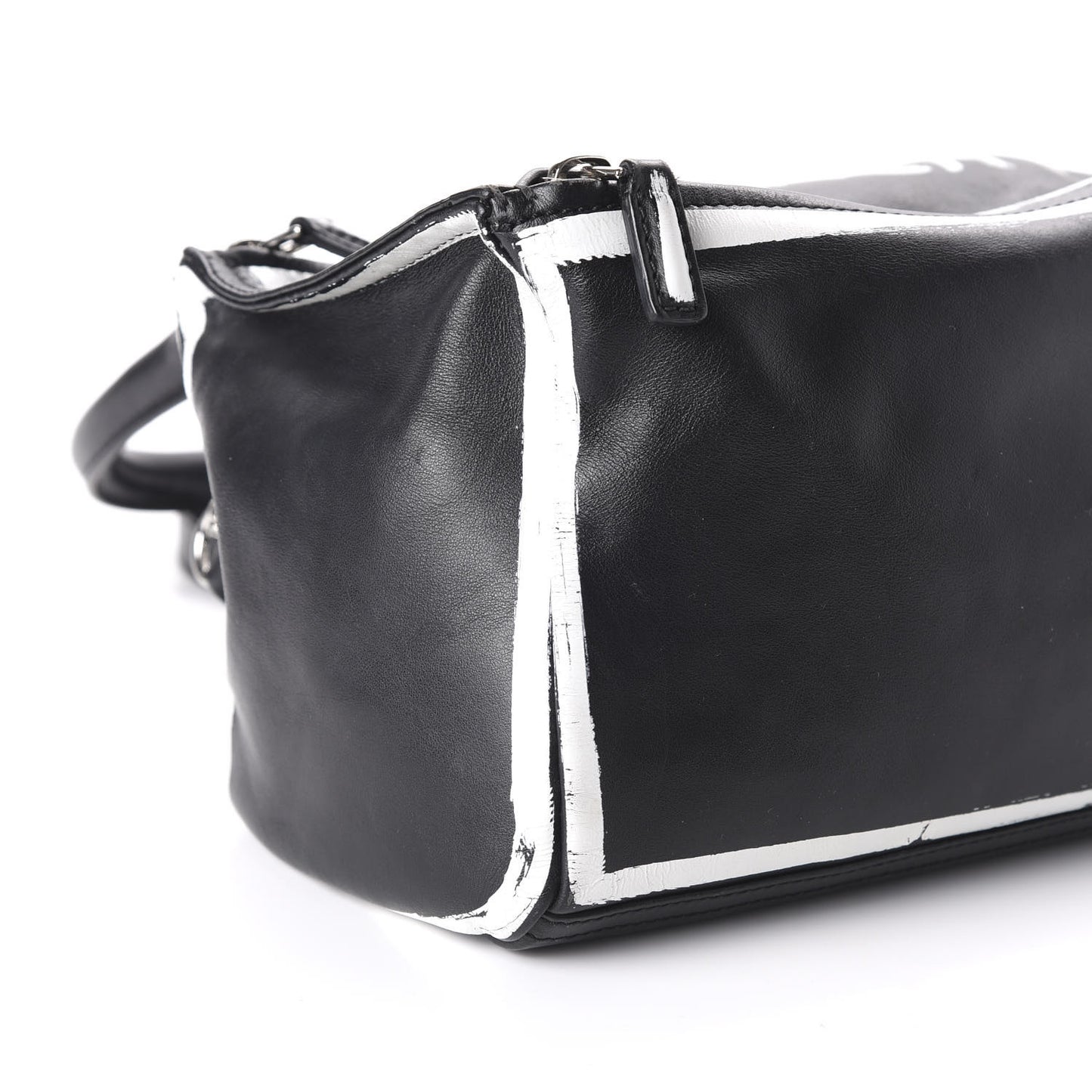 Calfskin Small Logo Pandora Black