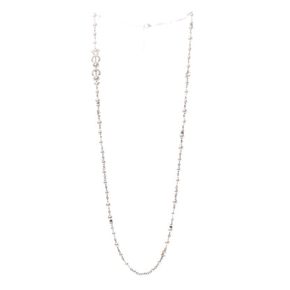 Chanel Pearl CC Coco Necklace Gold 2 of 5