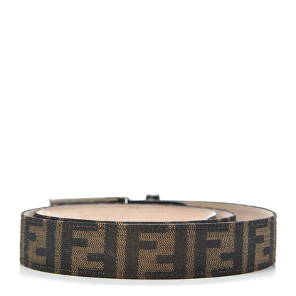 Fendi Zucca FF Buckle Belt 50 Tobacco 2 of 4