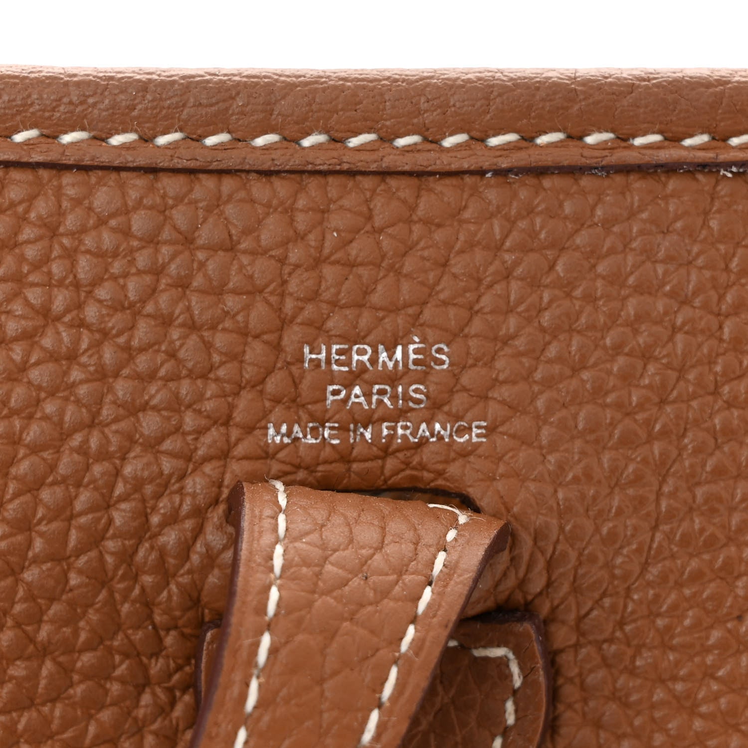Hermes Taurillon Maurice Amazone Evelyne TPM Gold White 6 of 13