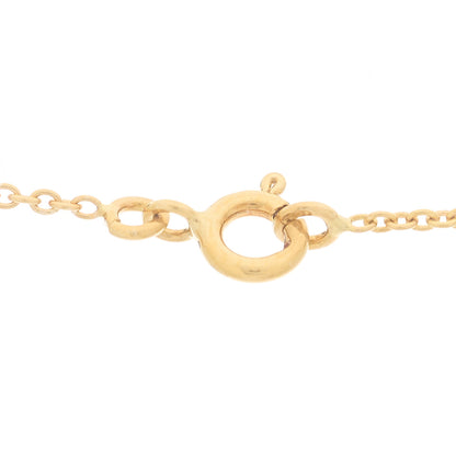 Christian Dior 18K Yellow Gold Diamond Lapis Lazuli Rose Des Vents Necklace 5 of 6