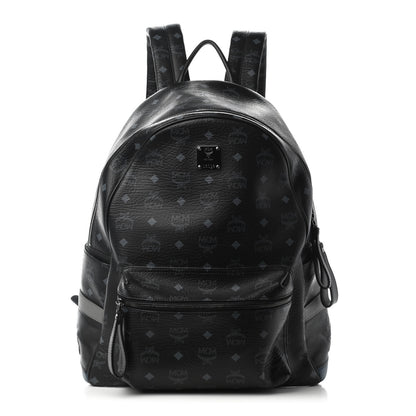 MCM Visetos Medium Stark Backpack Black 1 of 8