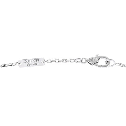 Van Cleef & Arpels 18K White Gold Diamond Two Butterfly Pendant Necklace 5 of 6