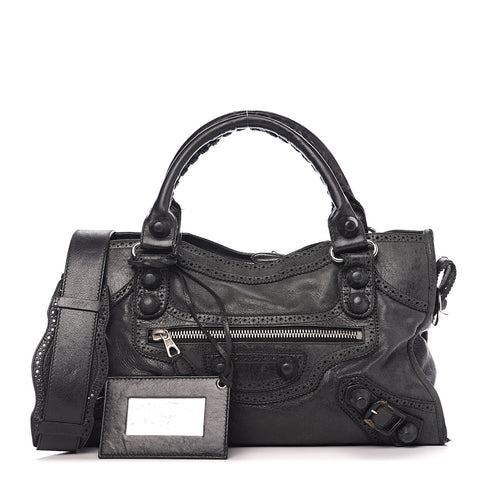 Agneau Giant Brogues Hardware City Anthracite