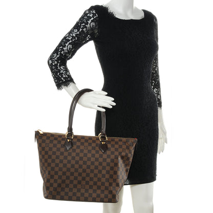 Louis Vuitton Damier Ebene Saleya MM 2 of 7
