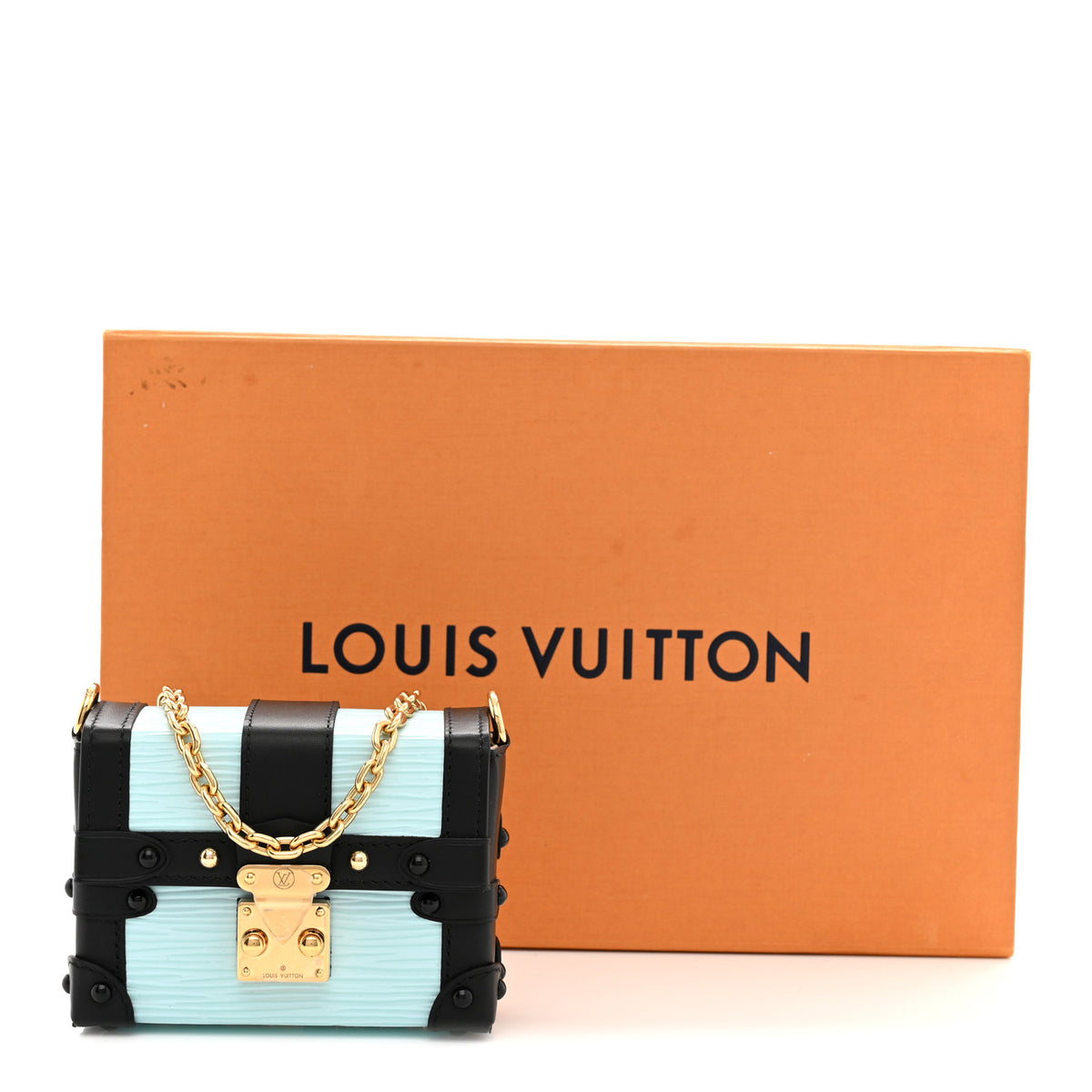 Louis Vuitton Epi Essential Trunk NM Light Blue 10 of 10