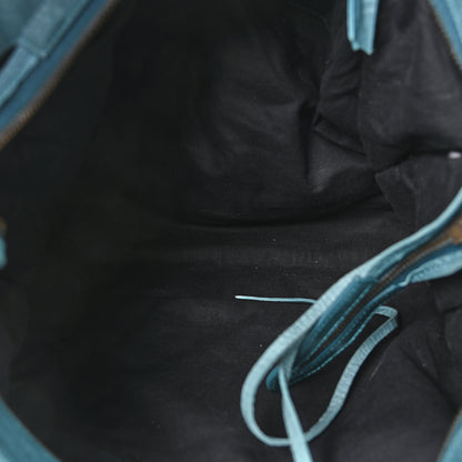Balenciaga Agneau Classic Hardware City Bleu India 6 of 11