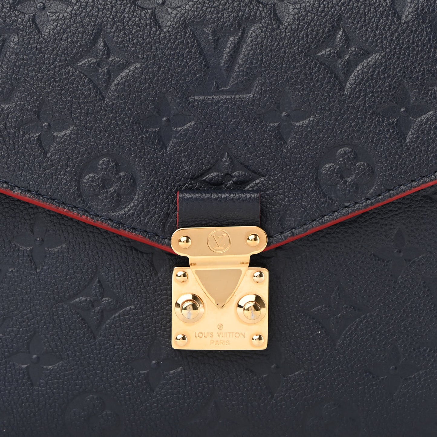 Empreinte Pochette Metis Marine Rouge