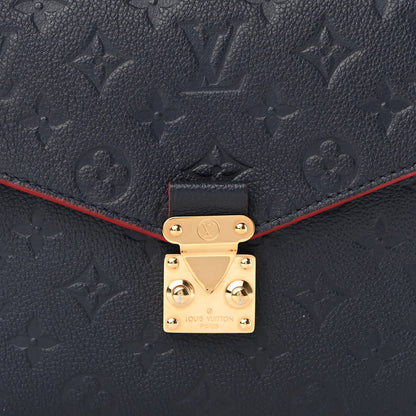 Louis Vuitton Empreinte Pochette Metis Marine Rouge 8 of 9