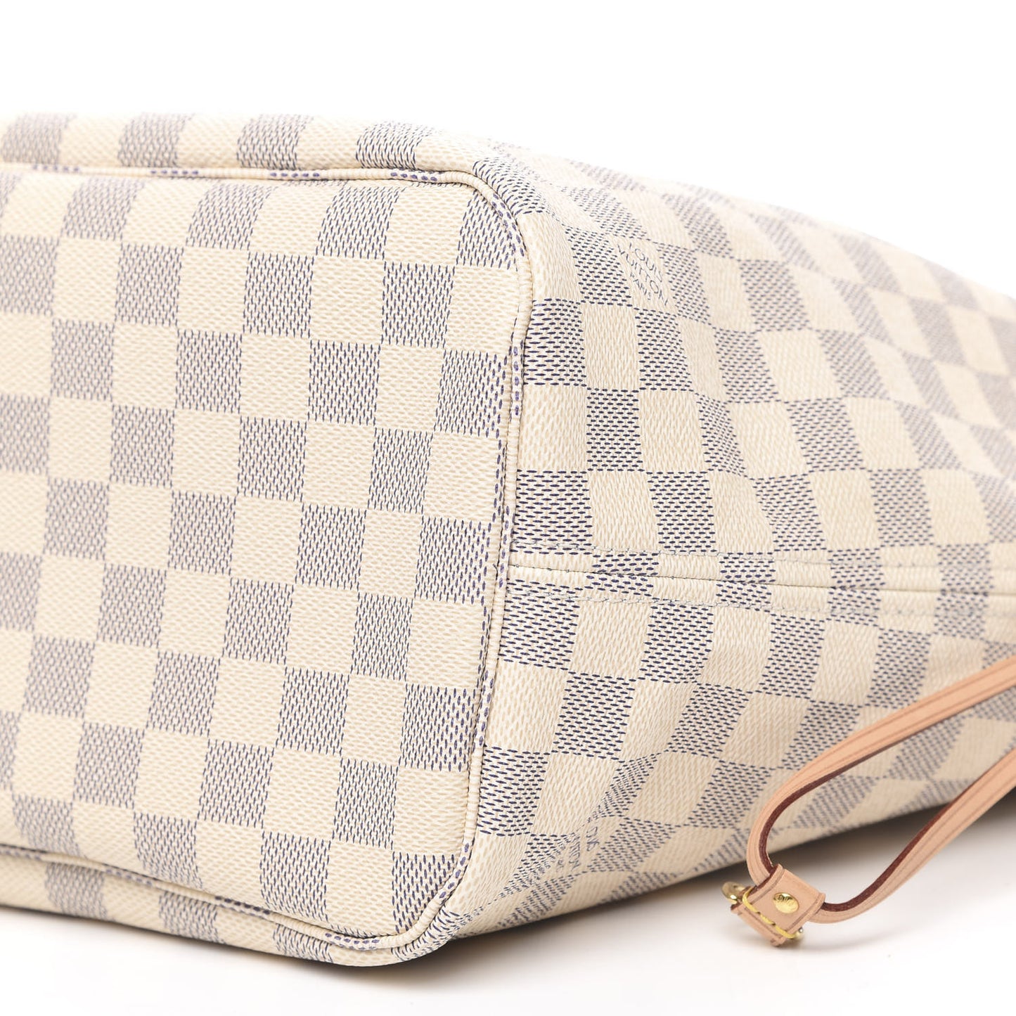 Damier Azur Neo Neverfull MM Rose Ballerine