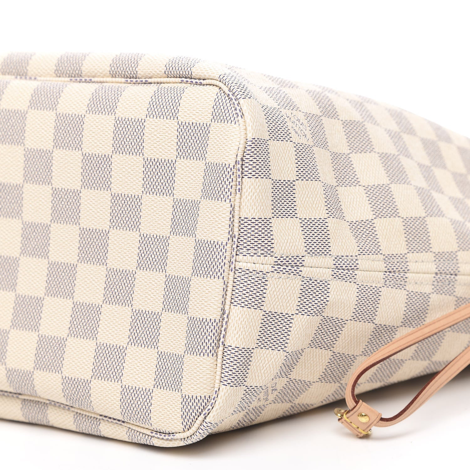 Louis Vuitton Damier Azur Neo Neverfull MM Rose Ballerine 10 of 13
