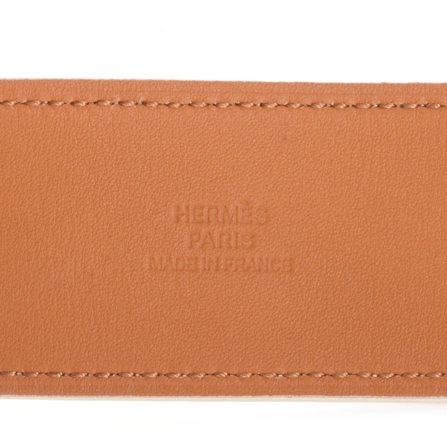 Hermes Epsom Kelly Dog Cuff White 5 of 6