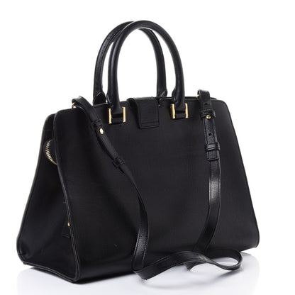 Saint Laurent Textured Calfskin Small Classic Y Cabas Black 2 of 4