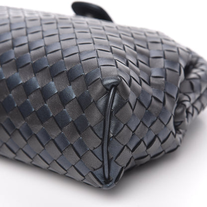 Bottega Veneta Metallic Nappa Intrecciato The Lauren 1980 Clutch Quetsche Antique Silver 10 of 10