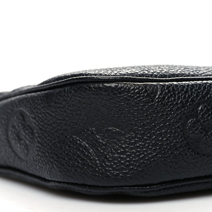Louis Vuitton Empreinte Monogram Giant Multi Pochette Accessories Large Pochette Black 8 of 10