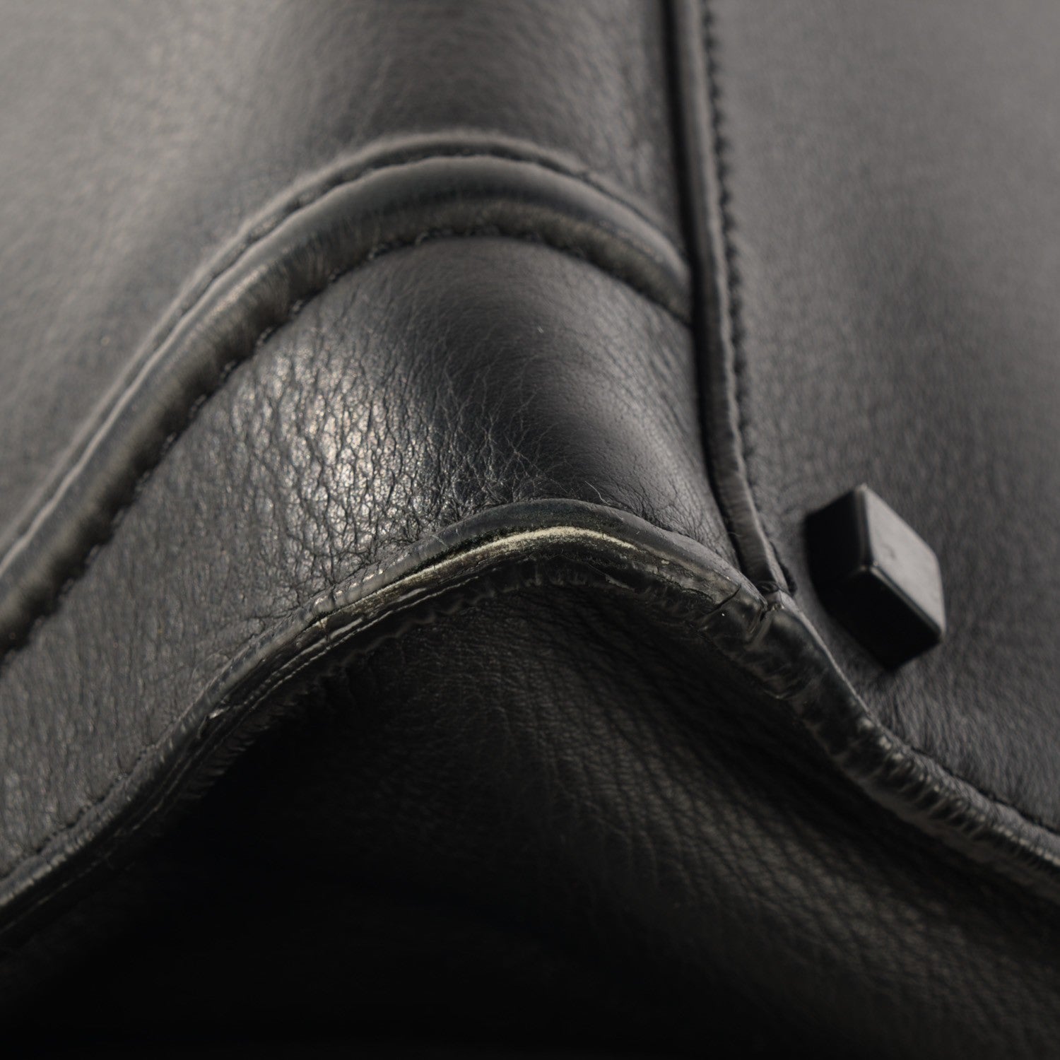 Celine Supple Calfskin Medium Phantom Luggage Black 13 of 16