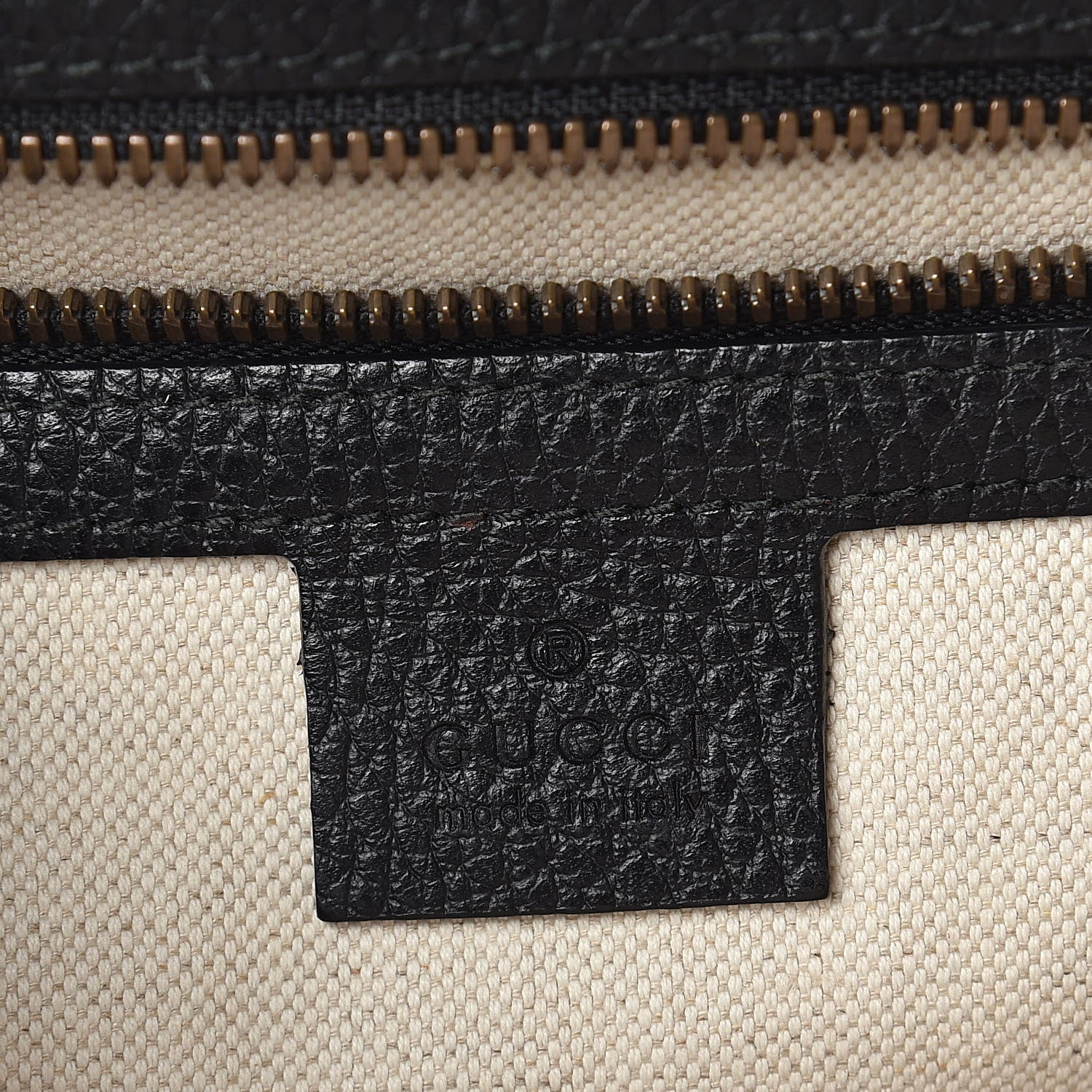 Gucci Calfskin GG Marmont Messenger Bag Black 6 of 17