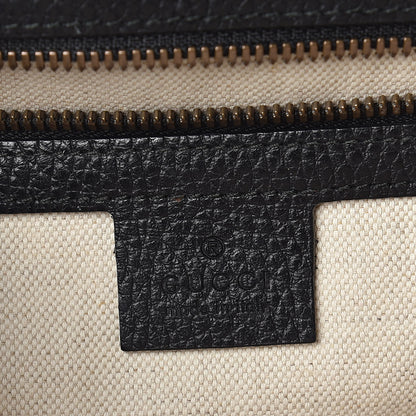 Gucci Calfskin GG Marmont Messenger Bag Black 6 of 17