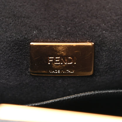 Fendi Nappa Micro Peekaboo Iconic Satchel Black 6 of 10